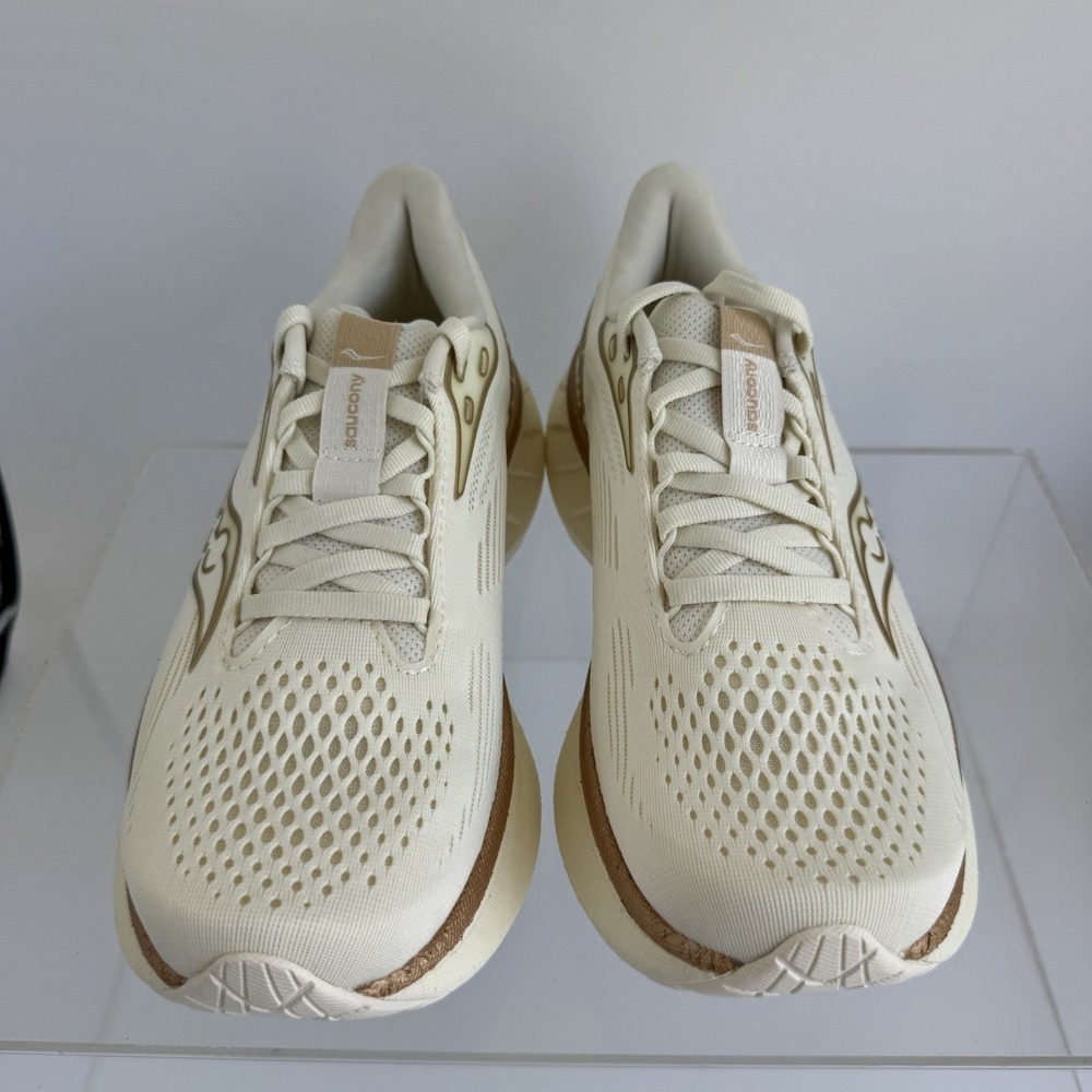 Brand New Saucony Ride 18 S11000-104 Running Vanilla Cream Women's Size 10.5 - Picture 5 of 9